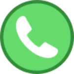 phone calls app android application logo